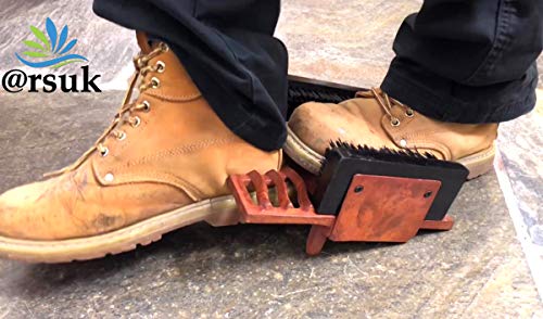 Scraper ARSUK Robust Cast Iron Outdoor Muddy Boot Shoe Footwear Rack 4 Pairs Boot Rack 
