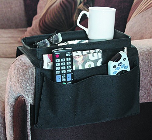 6 pockets by SK Arm Rest Organiser Armchair Companion keep all your items in one place 